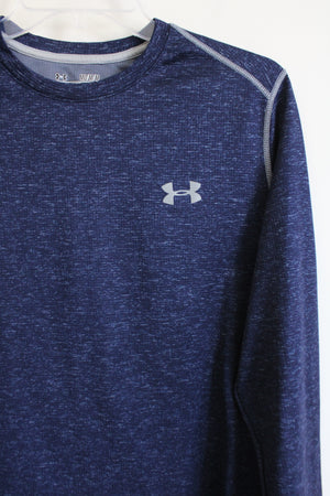 Under Armour Navy Long Sleeved Athletic Shirt | M