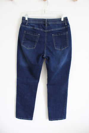 Elastic Waistband Denim Jeans | 10 Petite