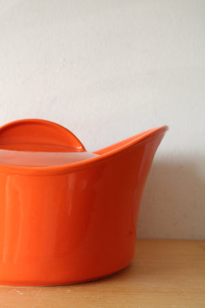 Rachel Ray Orange 2.75 Quart Ceramic Lidded Casserole Dish