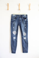 Mudd Low Rise Skinny Distressed Jeans | 9