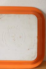 Fiesta Ware Orange Ceramic Square Dish | 9X9