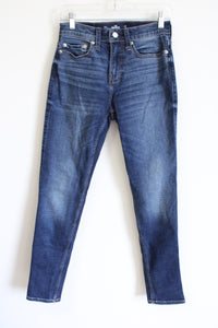 Hollister Athletic Skinny Dark Wash Jeans | 26x32