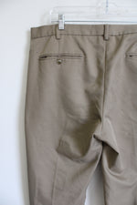 Van Heusen Tan Traveler Trouser Pant | 38x32