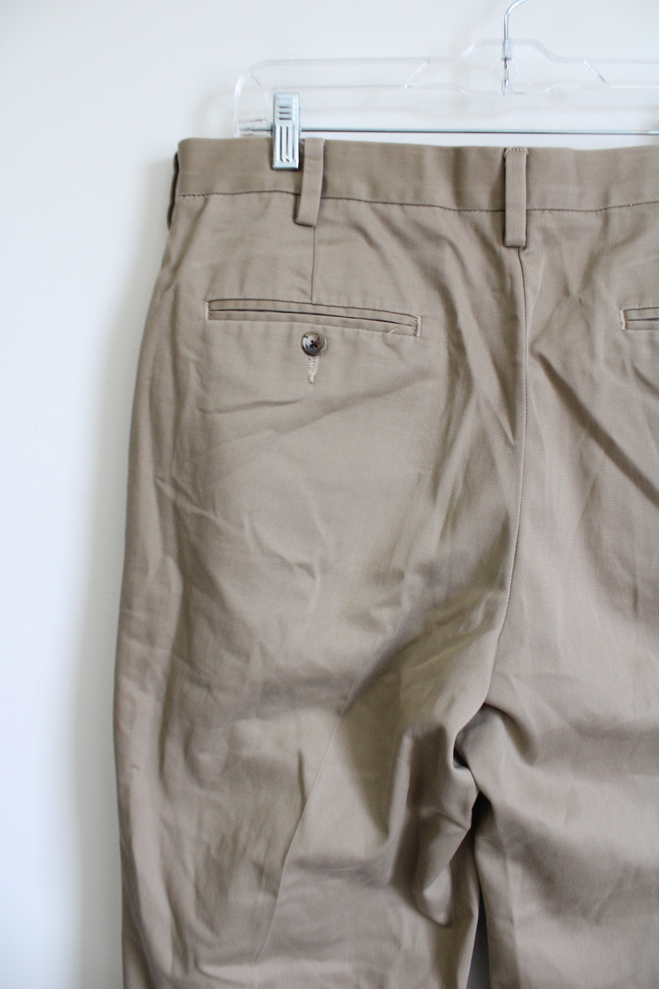 Eddie Bauer Classic Fit Brown Trouser Pants | 36x34