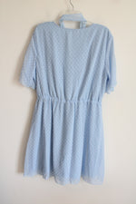 NEW Ecowish Textured Light Blue Dress | XXL