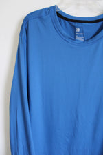 All In Motion Blue Long sleeved Athletic Shirt | XXL