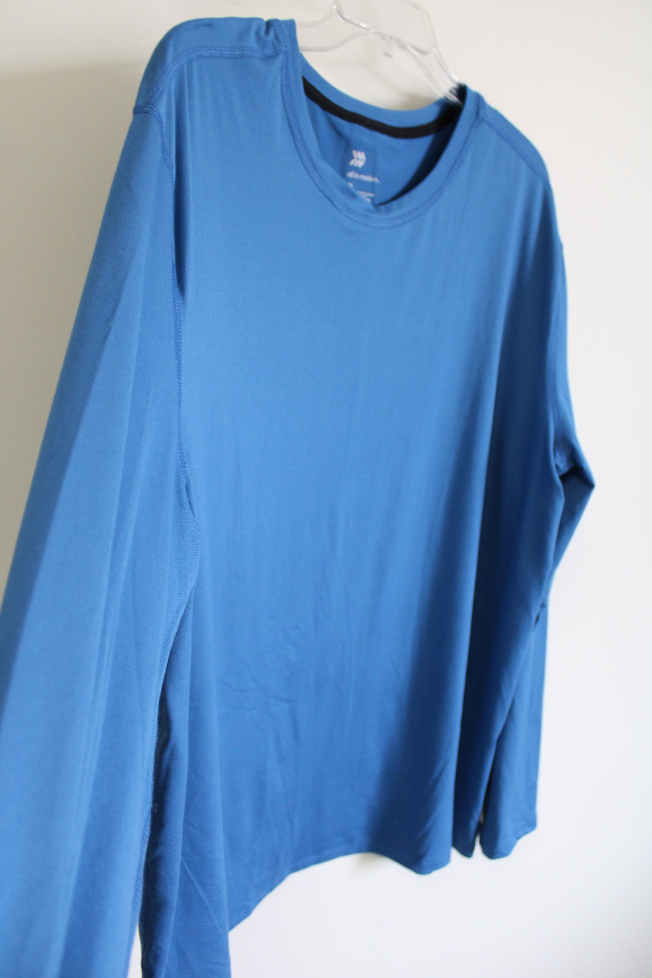 All In Motion Blue Long sleeved Athletic Shirt | XXL