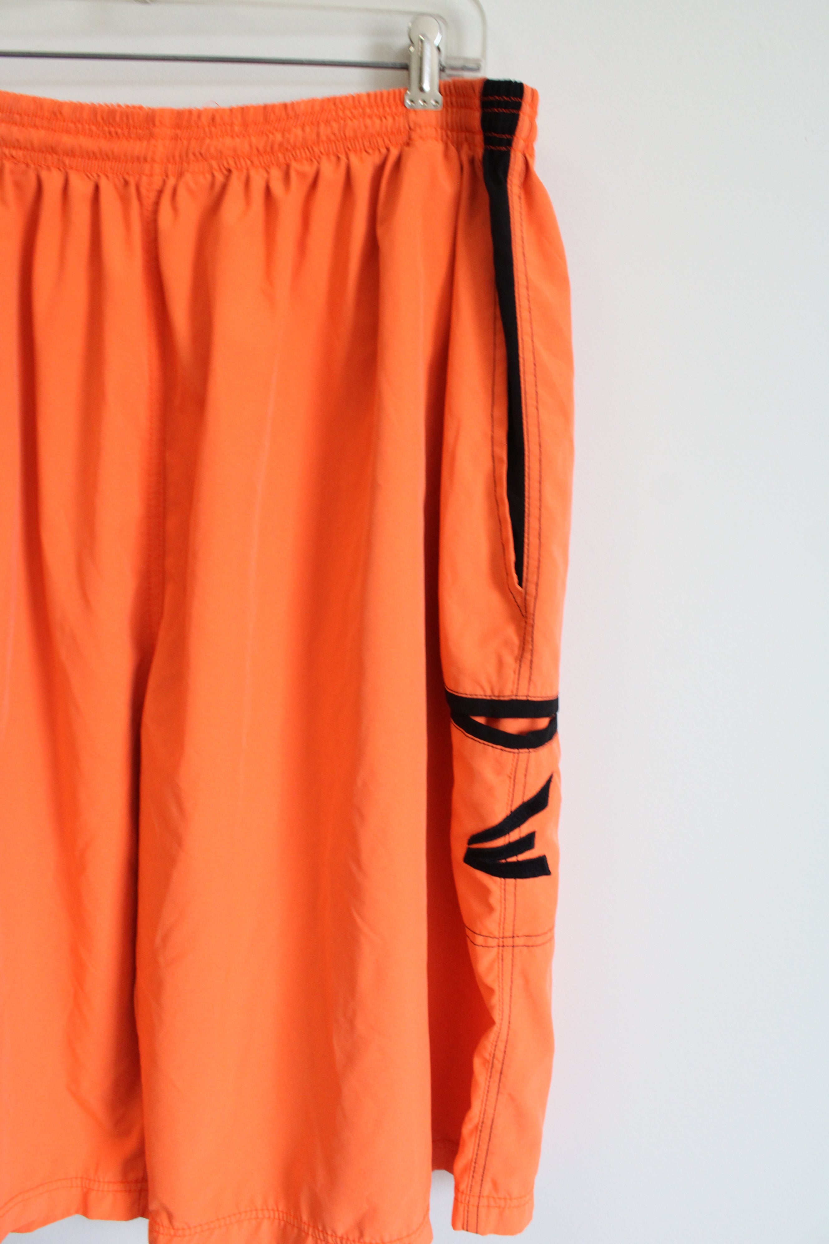 Smash Hit Sports Easton Orange Athletic Shorts | 3XL