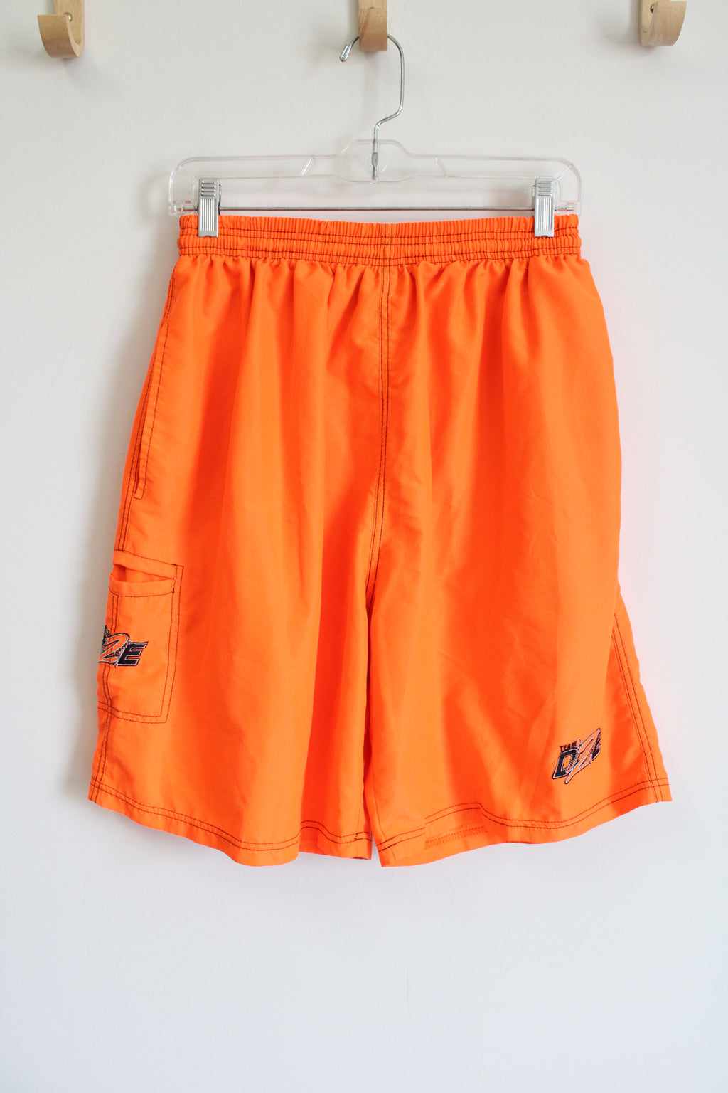 D2E Neon Orange Shorts | M