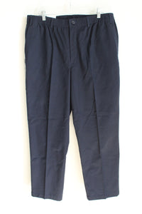 NEW Architect Flat Front Navy Blue Pant | 40X29