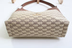 NEW MICHAEL Michael Kors Aria Beige Monogram Purse