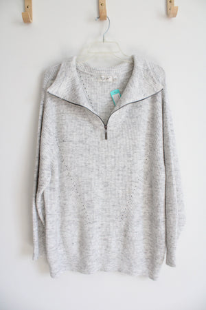 NEW RD Style Rowan Quarter Zip Pullover Sweater | 3X