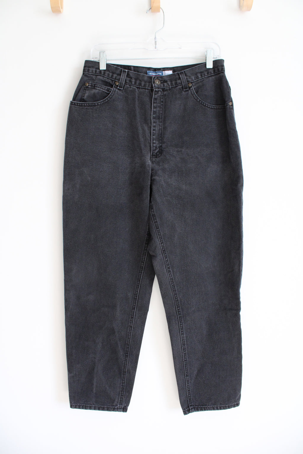 Liz Claiborne Classic Fit Vintage Black Jeans | 14 Short