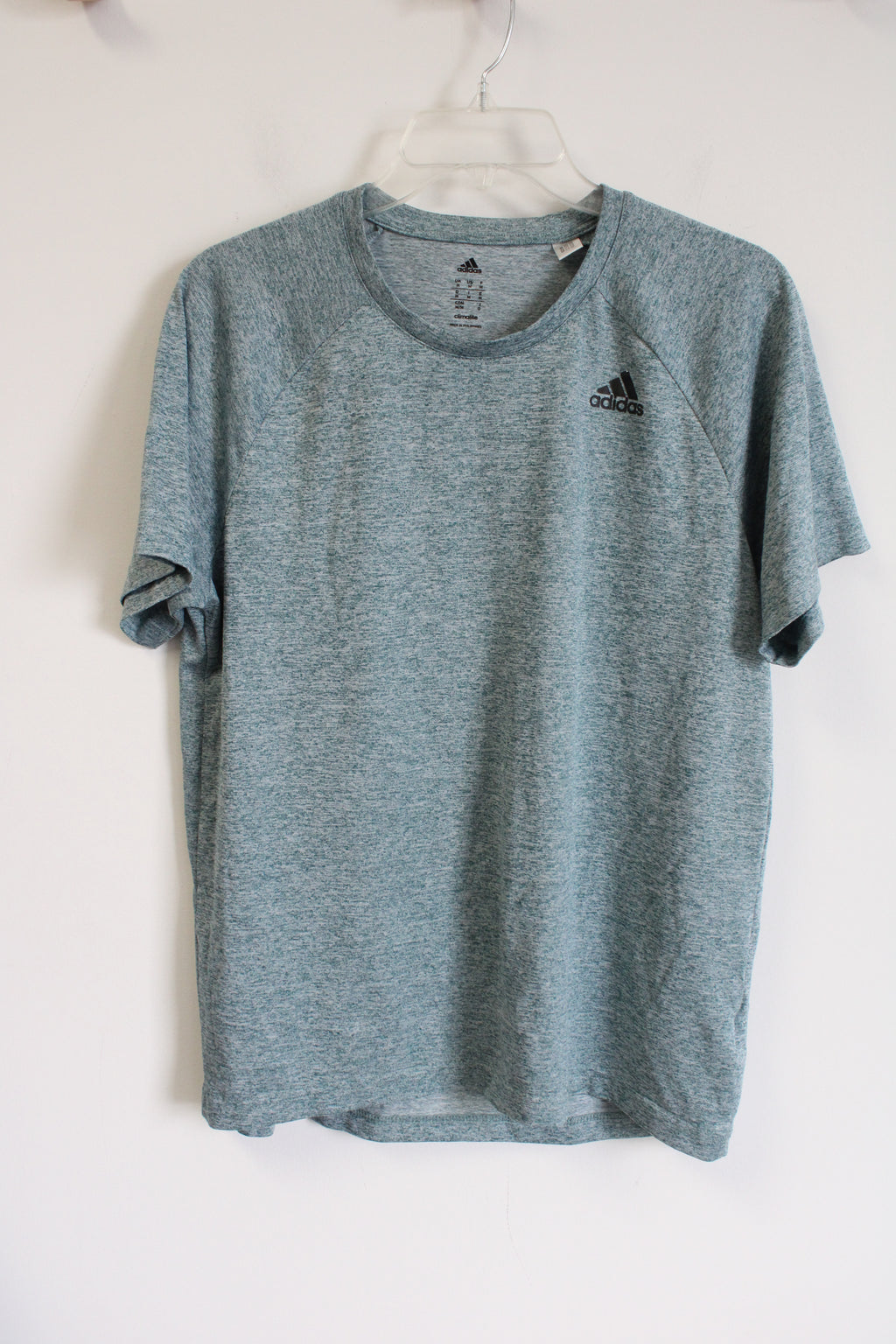 Adidas Green Blue Athletic Shirt | M