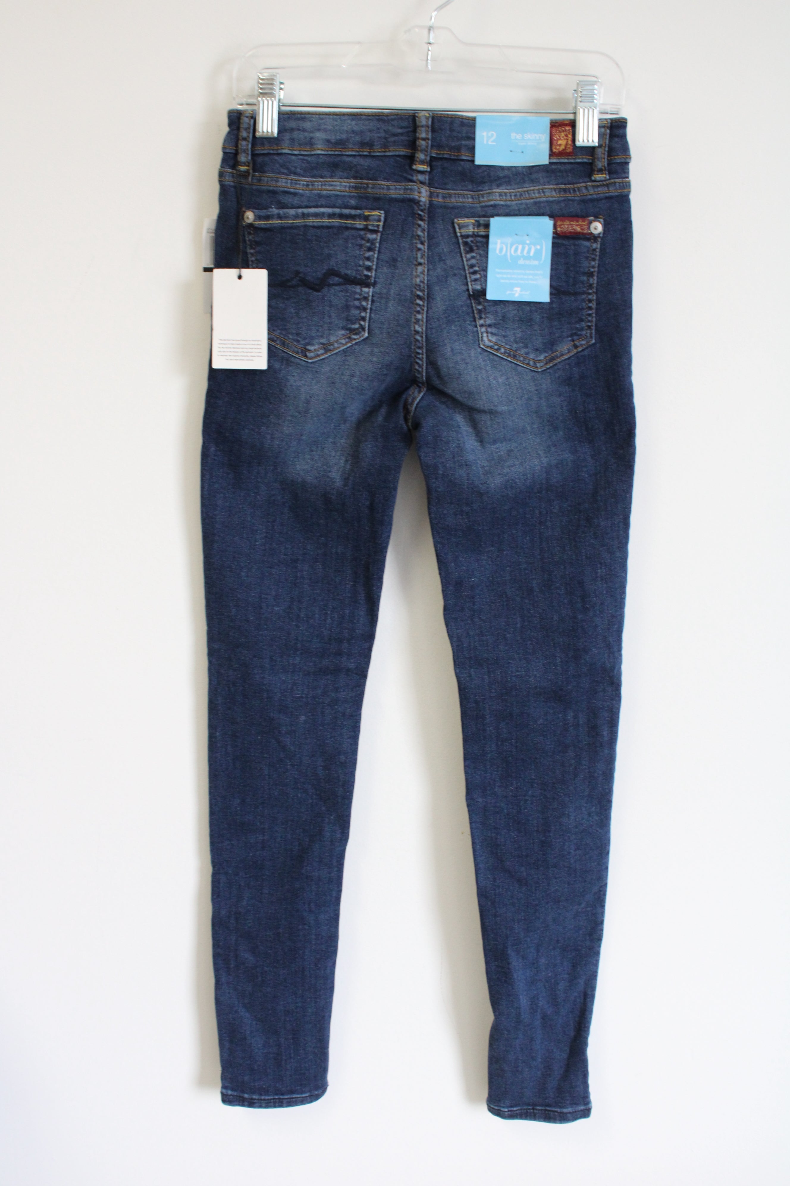 NEW Blair Denim 7 For All Mankind The Skinny Jeans | Youth 12
