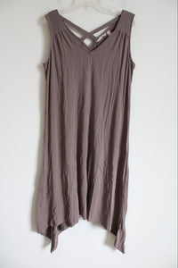 AnyBody Brown Dress | L Petite