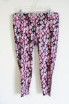 Under Armour Pink & Black Patterned Leggings | Youth XL (18/20)