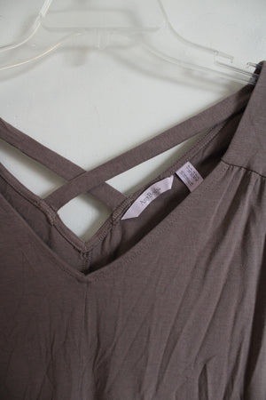 AnyBody Brown Dress | L Petite