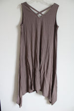 AnyBody Brown Dress | L Petite