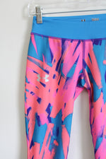 Under Armour Multi-Colored Patterned Fitted Capri Leggings | Youth L (14/16)