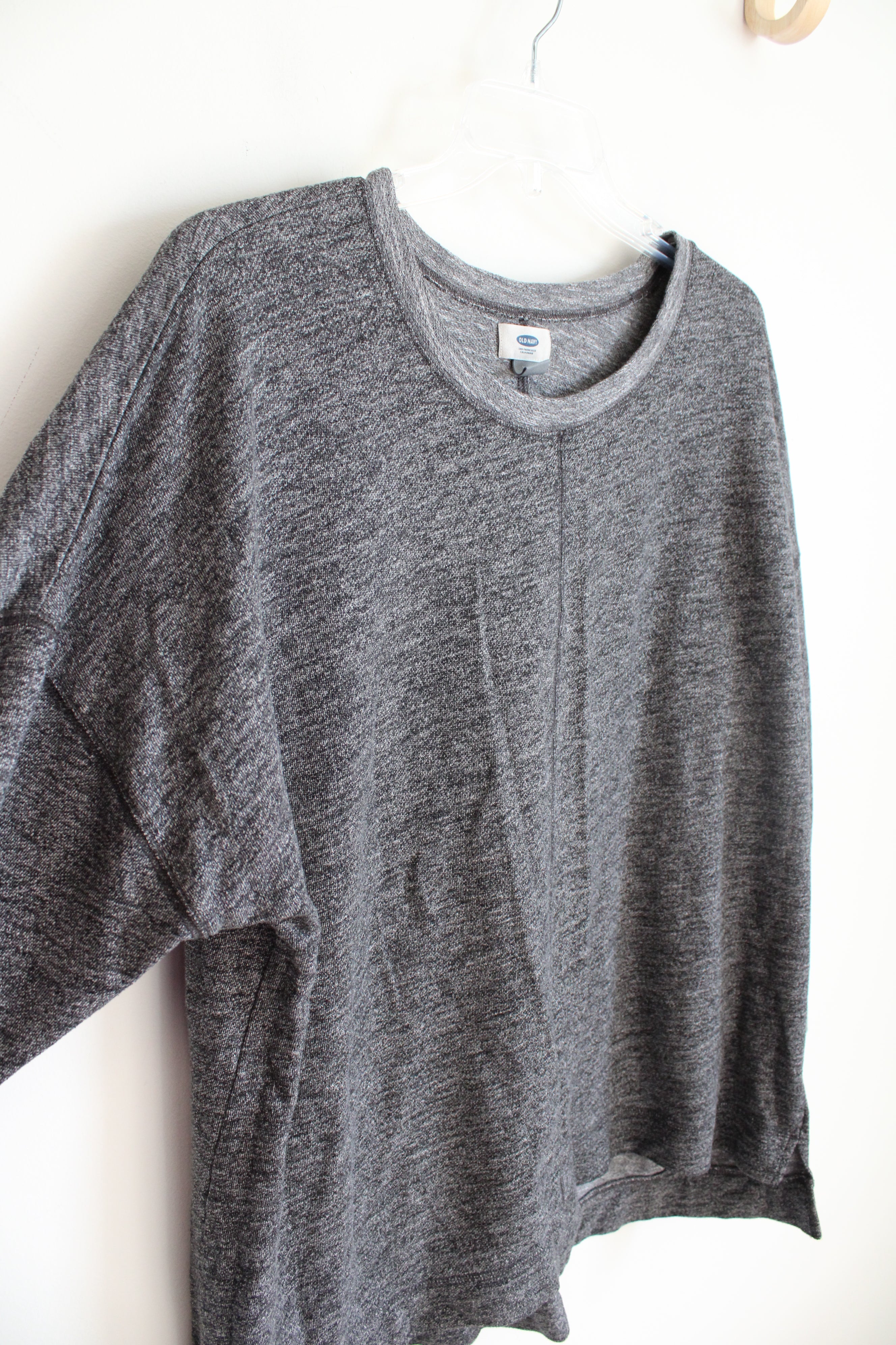 Old Navy Gray Thick Long Sleeved Top | XXL