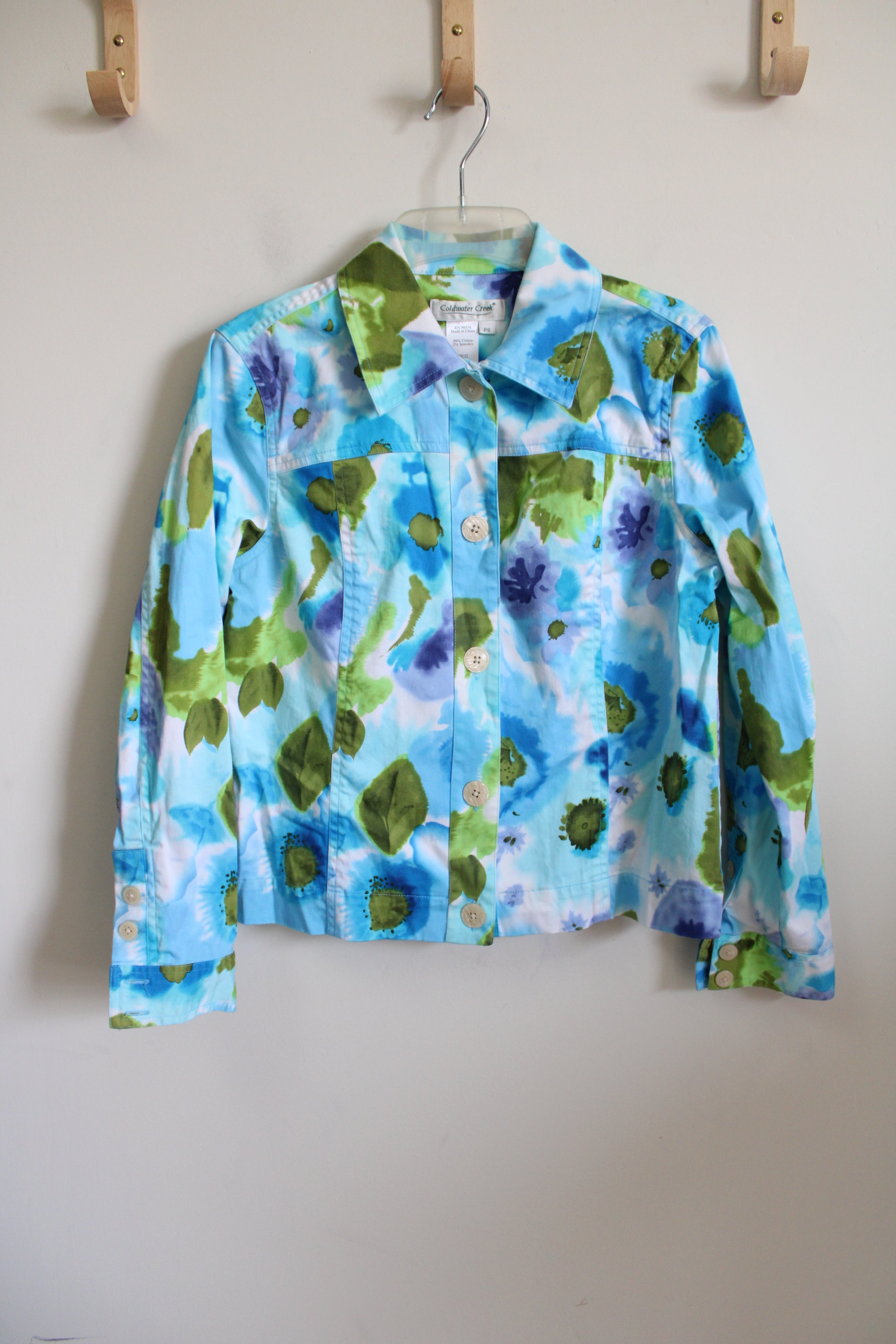 Coldwater creek floral clearance jacket