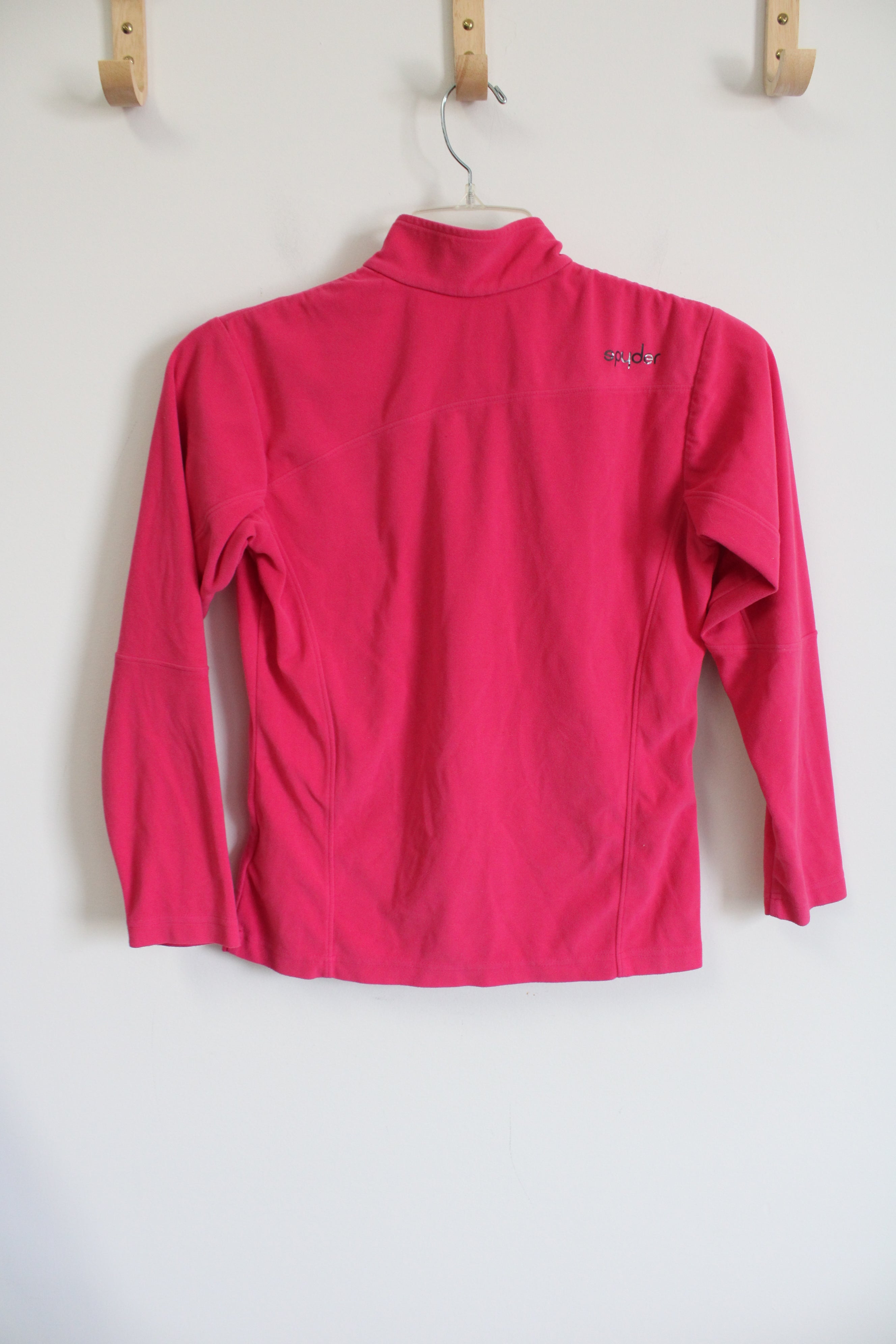 Spyder Lightweight Quarter Zip Pink Jacket | Youth L (14/16)