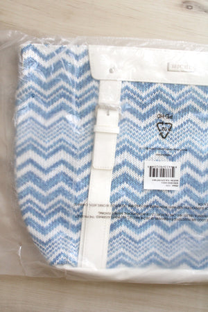 Miche Ione Blue Chevron Shell