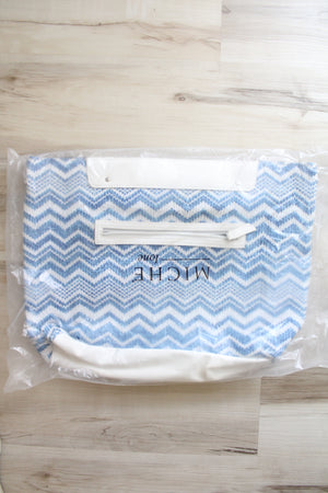 Miche Ione Blue Chevron Shell