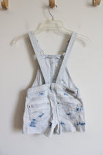 Justice Bleached Short Overalls | Youth 7