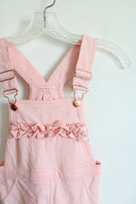 Colette Lilly Pink Ruffled Overalls | Youth M (5/6)