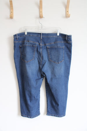 Gloria Vanderbilt Denim Capris | 18W