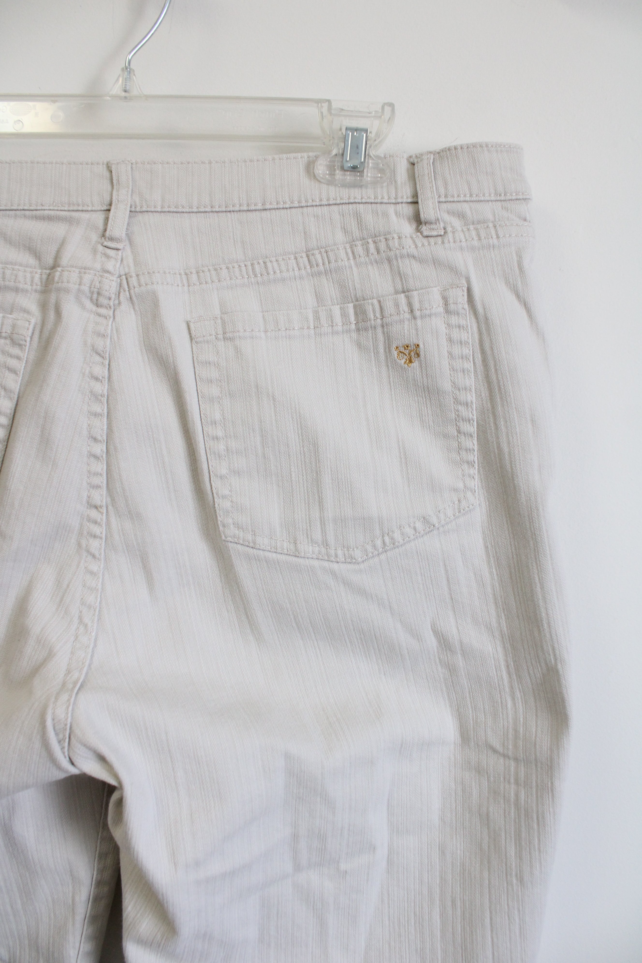 Beston Cream Capri Pants | 16