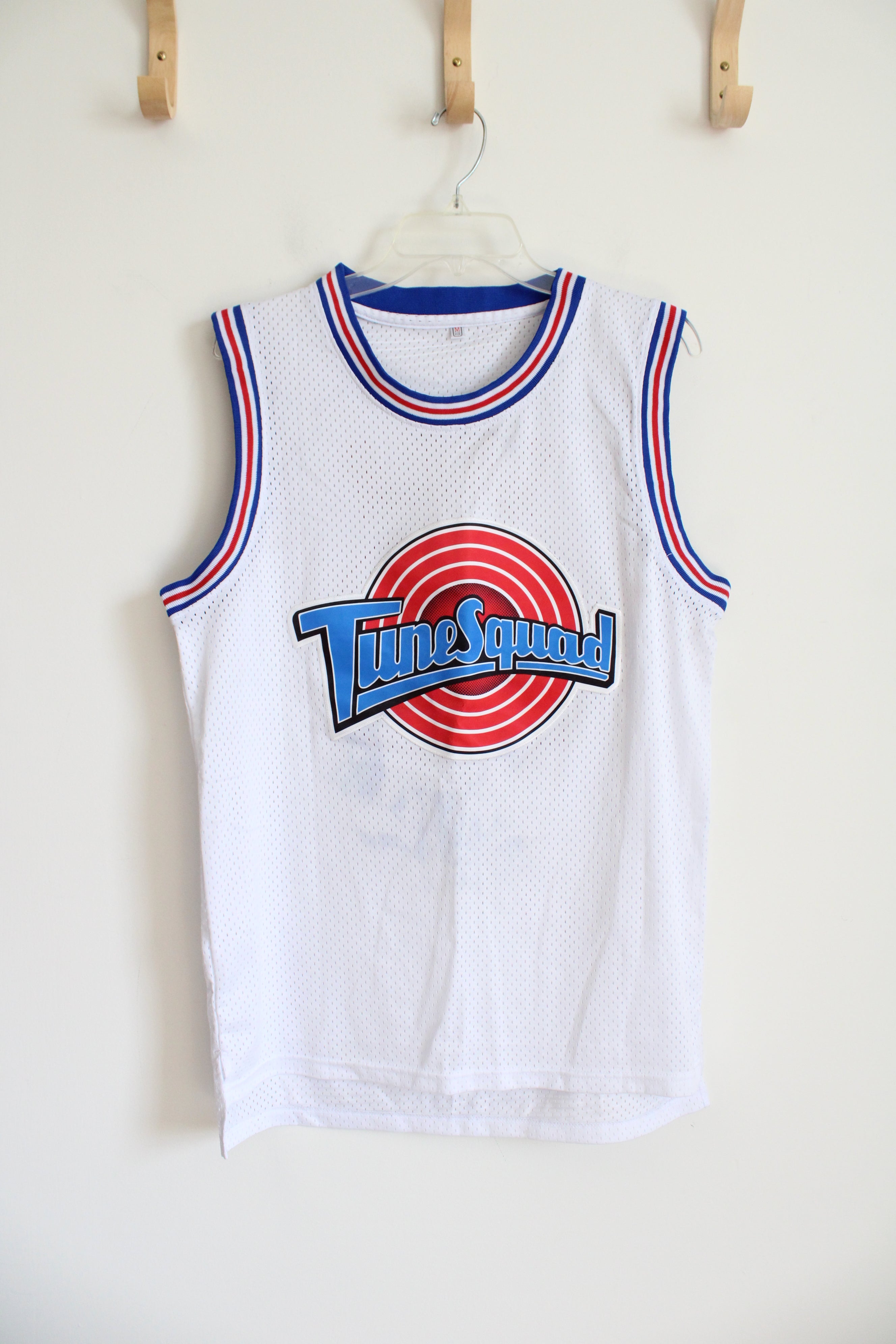 Looney Tunes Space Jam Tune Squad #10 Lola Red White & Blue Basketball Jersey | M