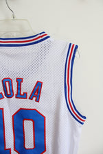 Looney Tunes Space Jam Tune Squad #10 Lola Red White & Blue Basketball Jersey | M