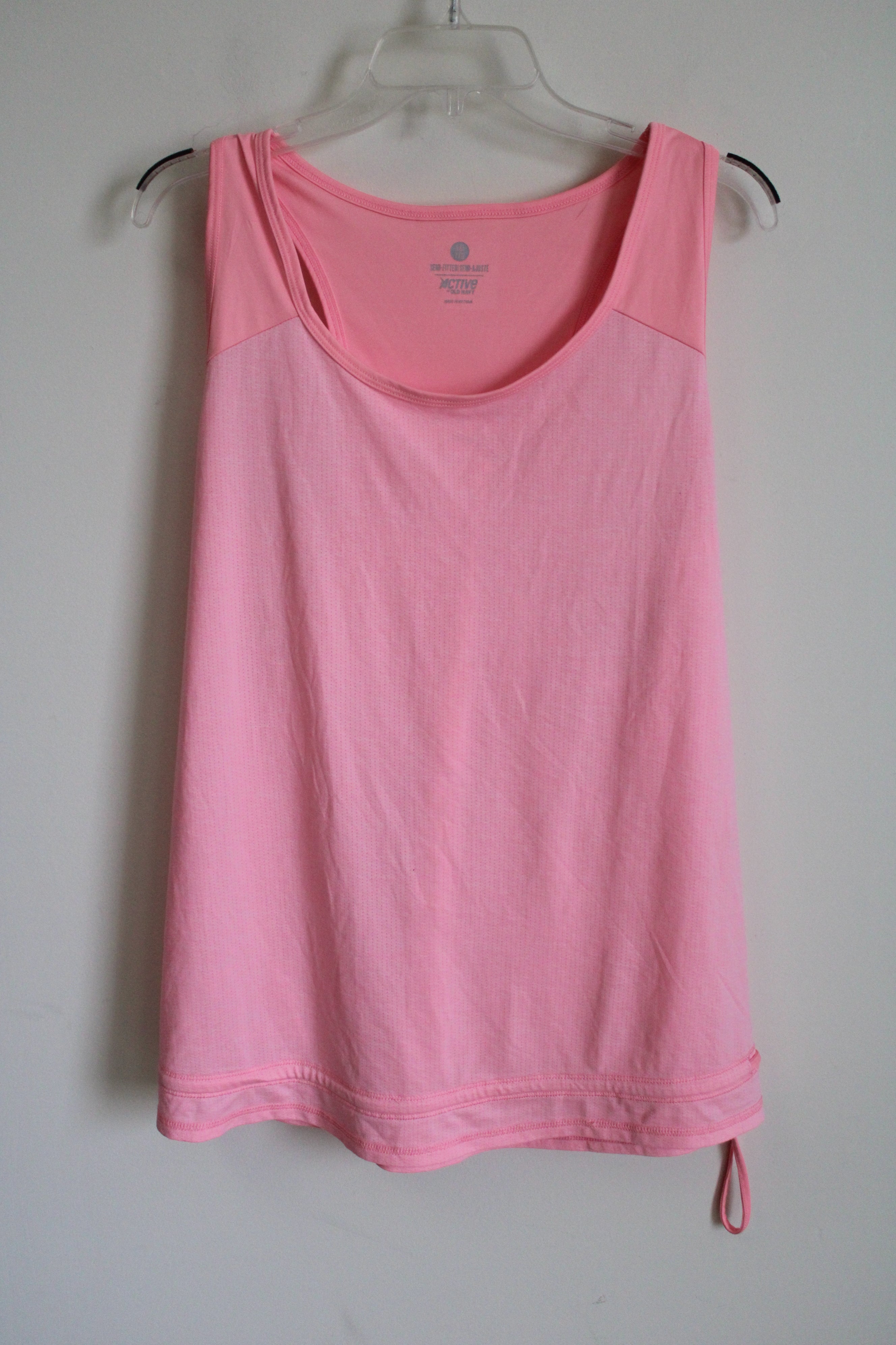 Old Navy Active Semi-Fitted Pink Tank | XXL