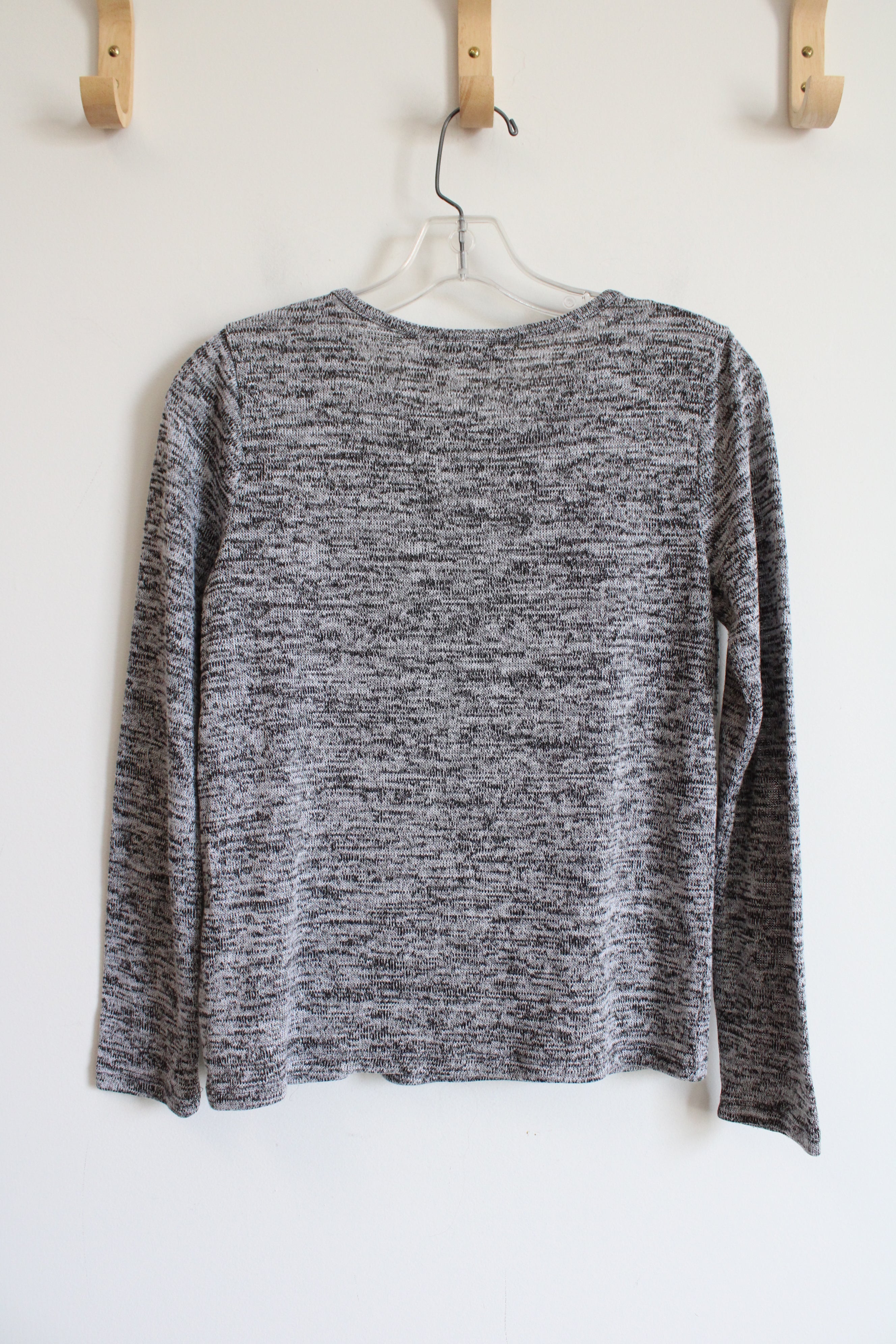 Children's Place Gray Heathered Long Sleeved Top | Youth XL (14)