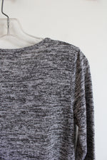 Children's Place Gray Heathered Long Sleeved Top | Youth XL (14)