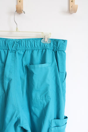 Cherokee Teal Scrub Pants | LG