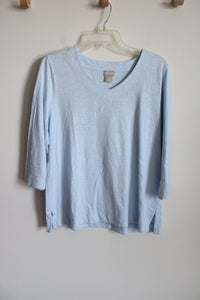 Chico's Light Blue Top | L