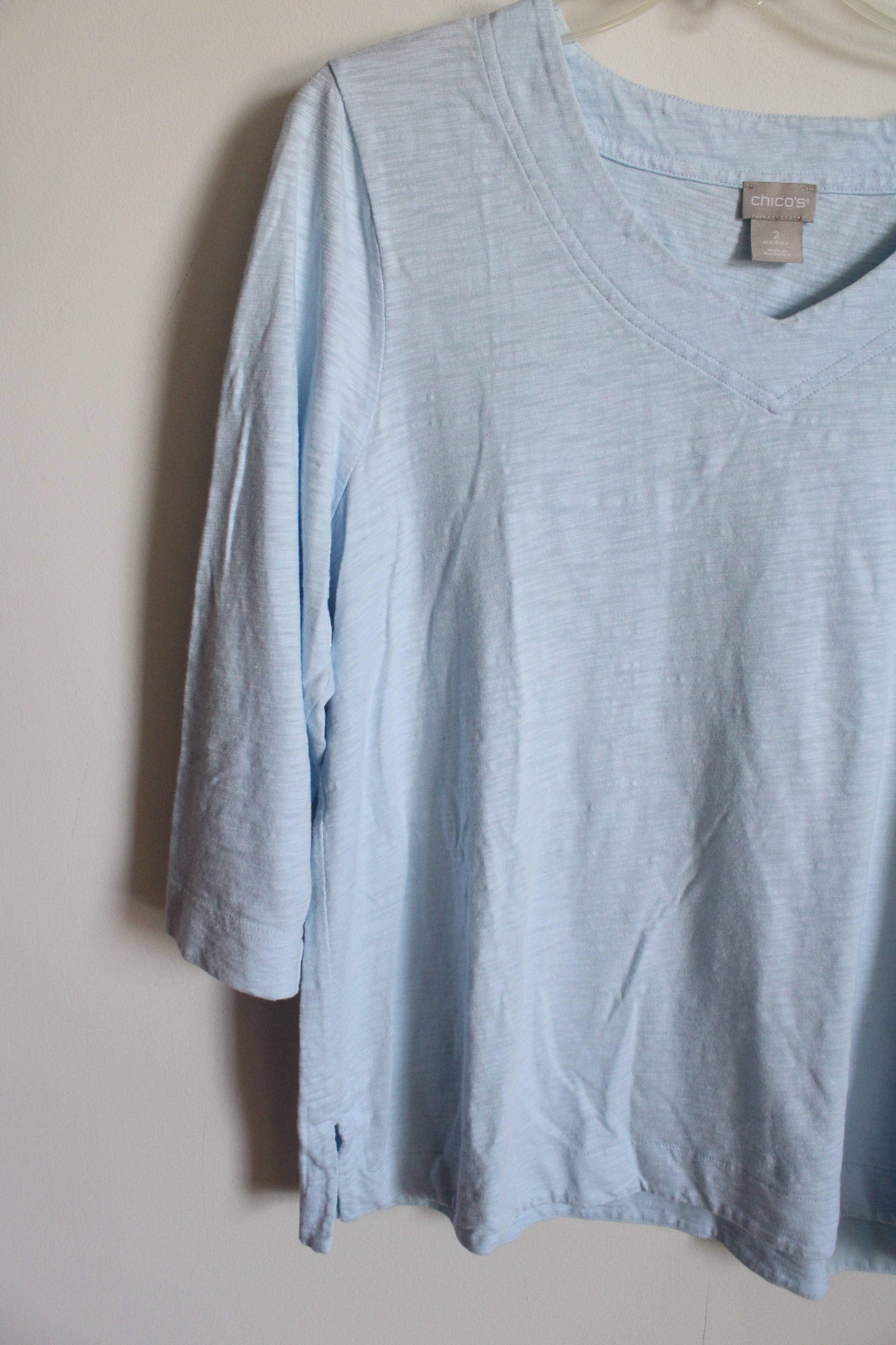 Chico's Light Blue Top | L