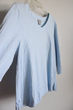 Chico's Light Blue Top | L