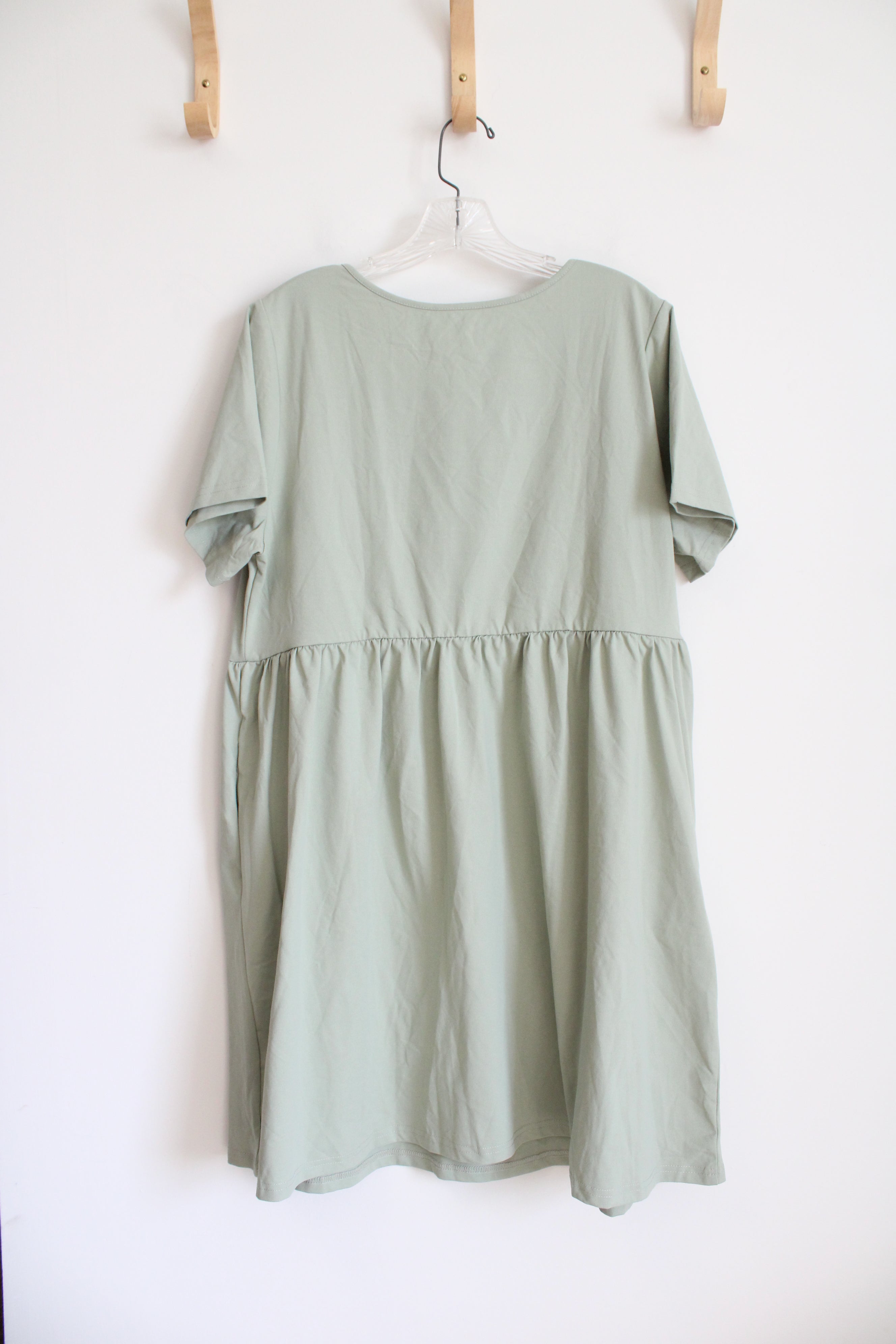 Shein Curve Sage Green Dress | 2XL