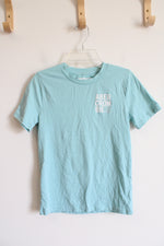 Abercrombie Kids Light Blue Toucan Shirt | Youth 9/10