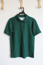 Chaps Dark Green Polo Shirt | Youth M (10/12)