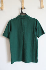 Chaps Dark Green Polo Shirt | Youth M (10/12)