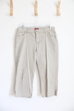 Merona Stretch Khaki Capri Pants | 6