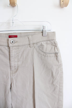 Merona Stretch Khaki Capri Pants | 6