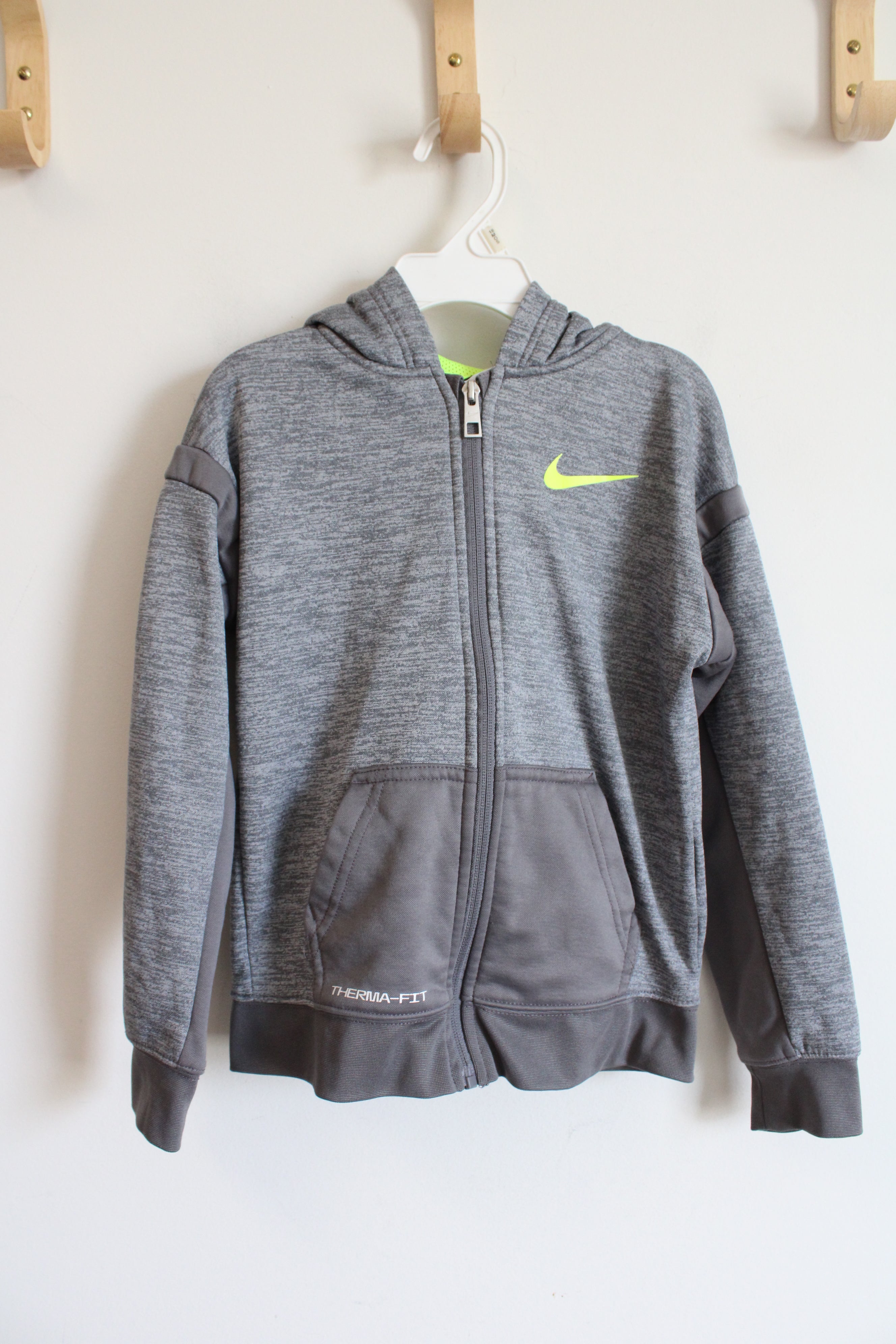 Nike Therma-Fit Gray Jacket | Youth 7