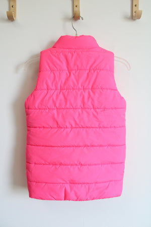 Puma Hot Pink Puffer Vest | Youth M (10/12)